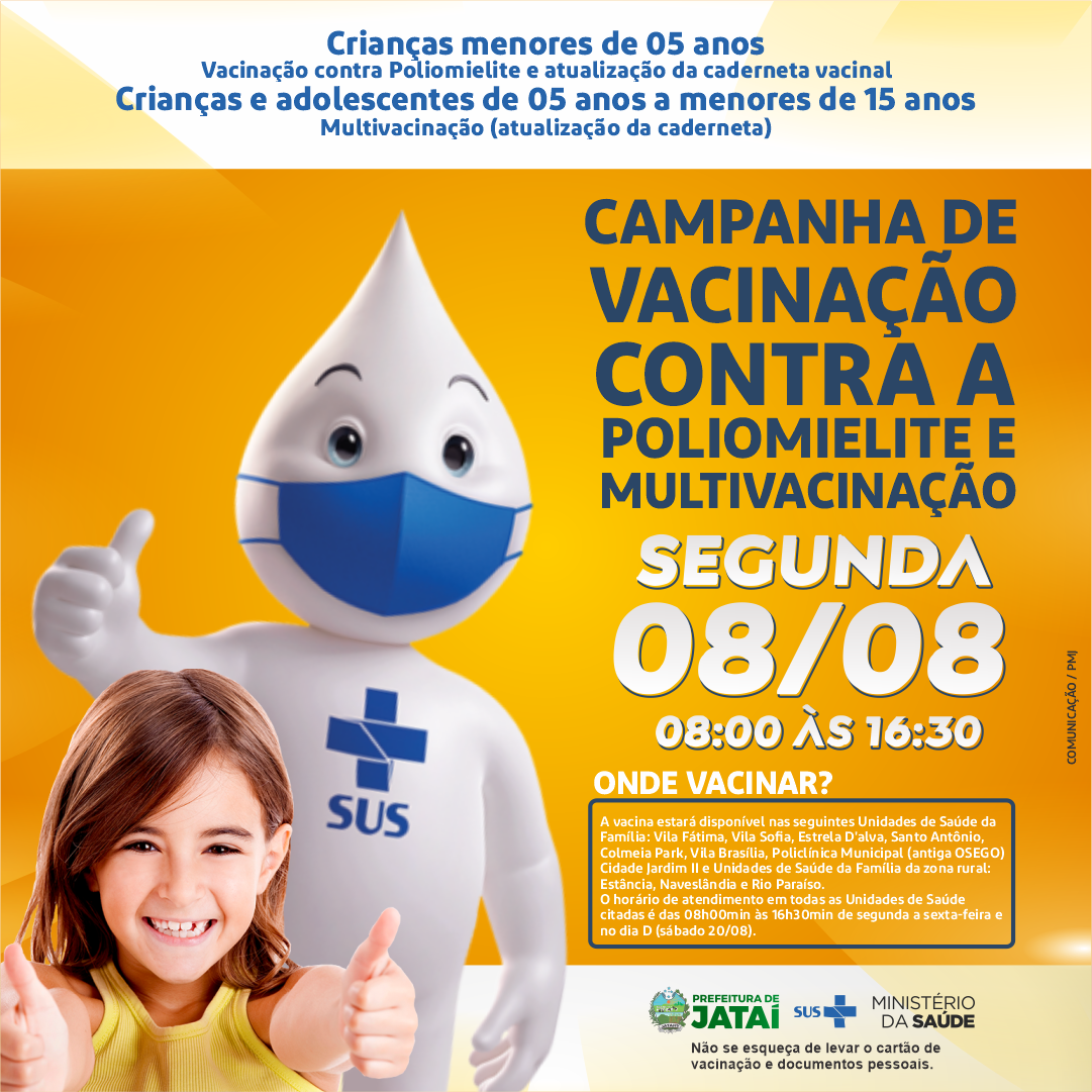 05 DE AGOSTO: DIA NACIONAL DA SAÚDE – Prefeitura Municipal de Santo Augusto