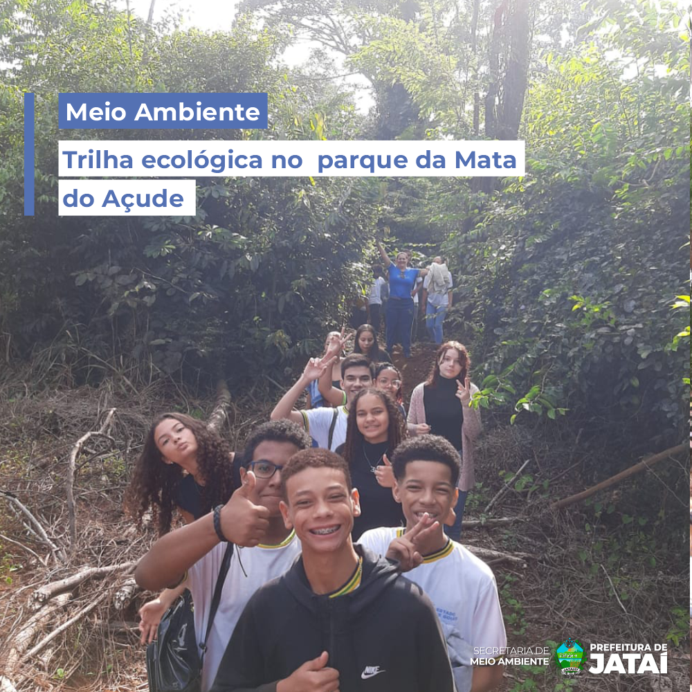 Trilha ecológica - Meio Ambiente nas Escolas