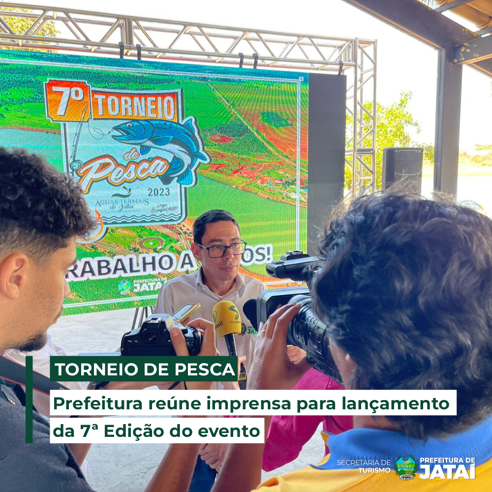 7º Torneio de Pesca das Águas Termais de Jataí: Inscrições abertas