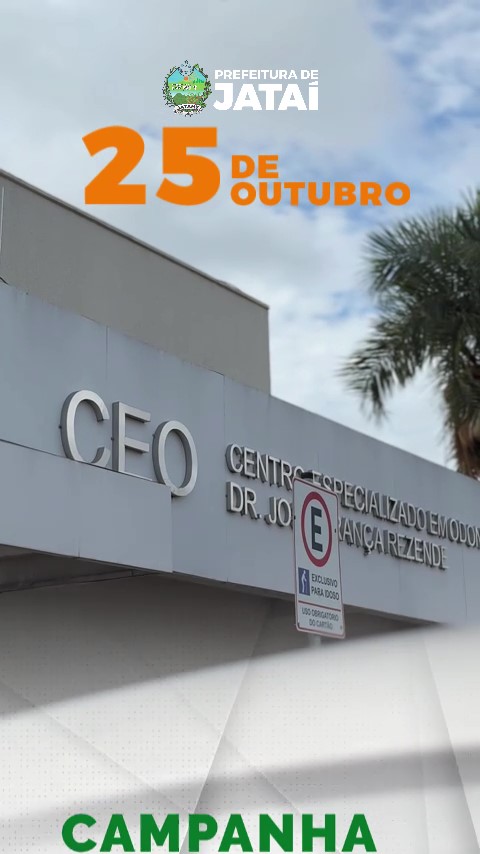 Campanha de Combate ao Câncer Bucal | Prefeitura de Jataí
