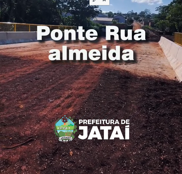 Construção da Ponte entre Jardim Maximiano e Setor José Estevam Avança | Prefeitura de Jataí