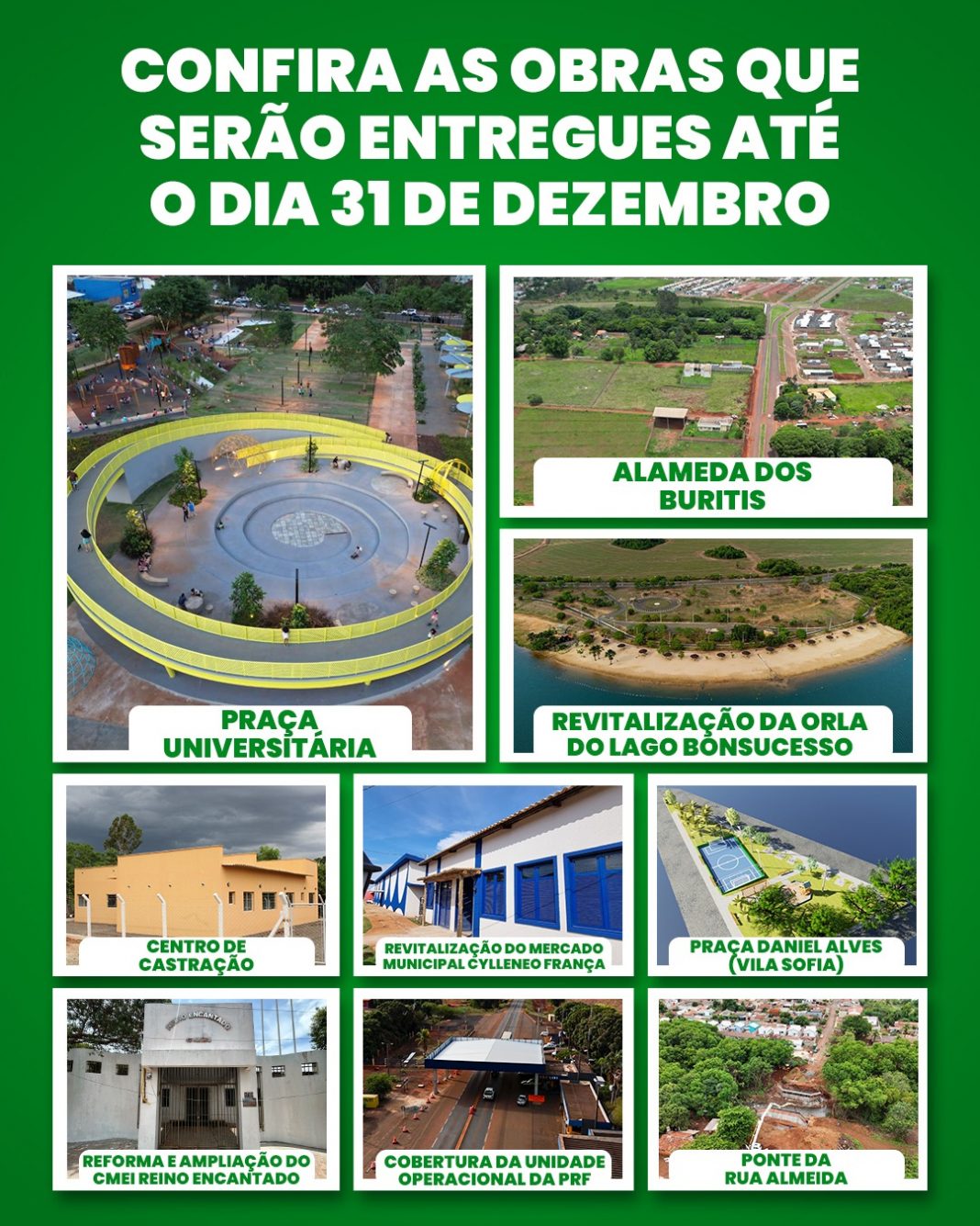 Obras em Jataí: Confira as Entregas e Execuções Previstas pela Prefeitura | Prefeitura de Jataí