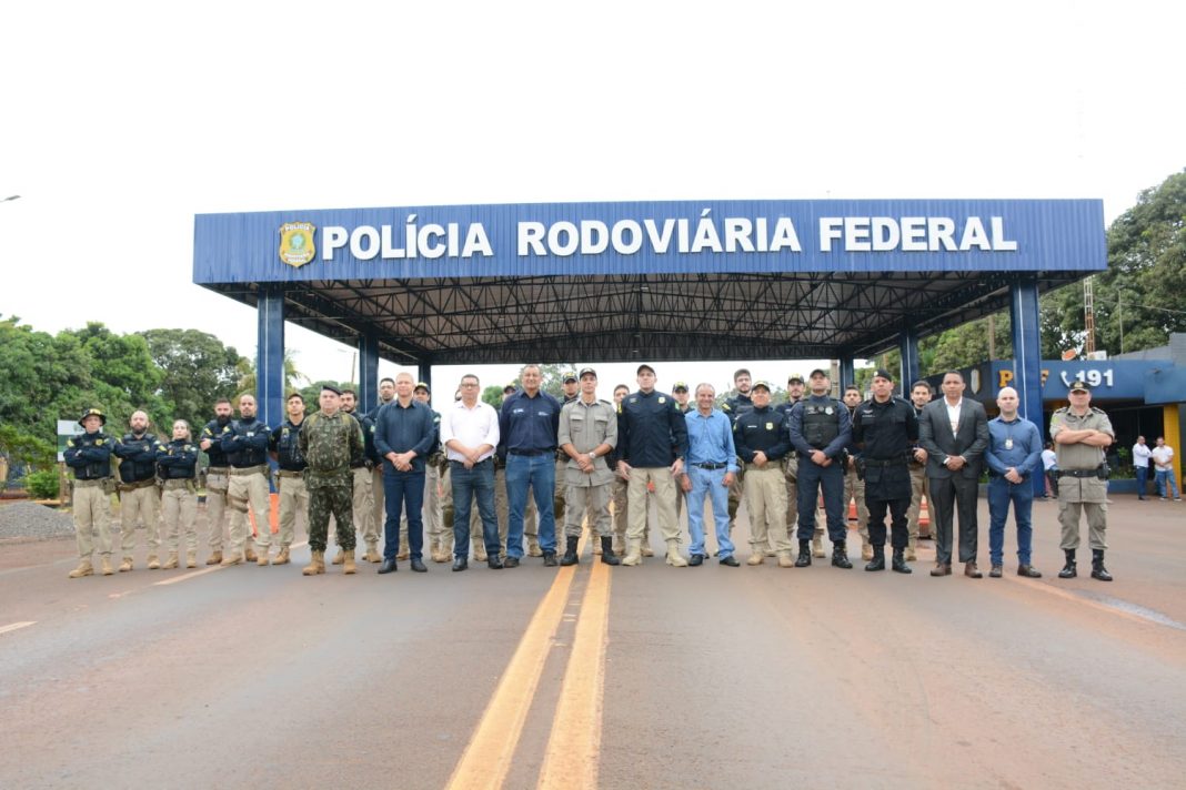 Prefeitura entrega cobertura do posto da PRF na BR-364 | Prefeitura de Jataí