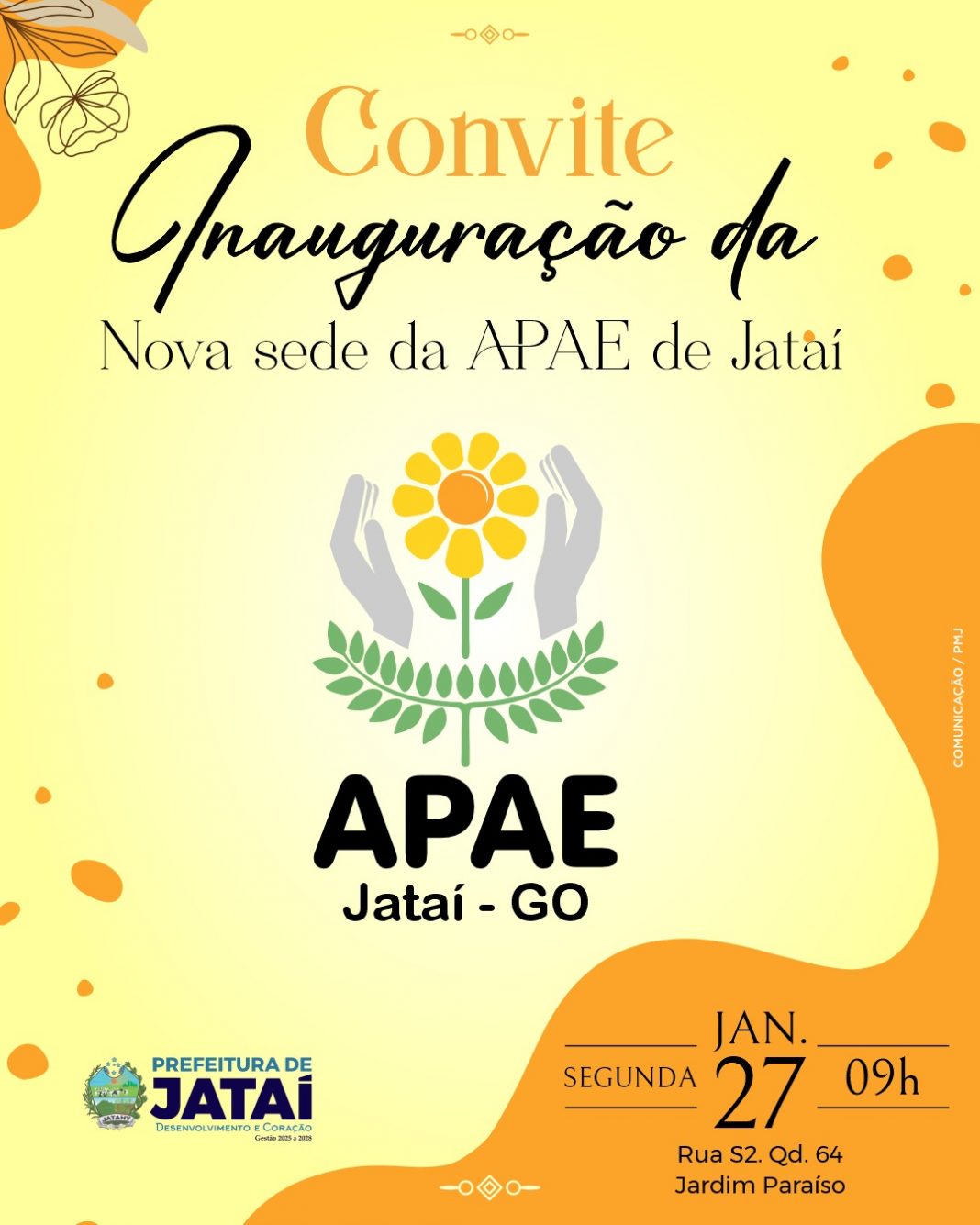 Inauguração da Nova Sede da APAE de Jataí | Prefeitura de Jataí