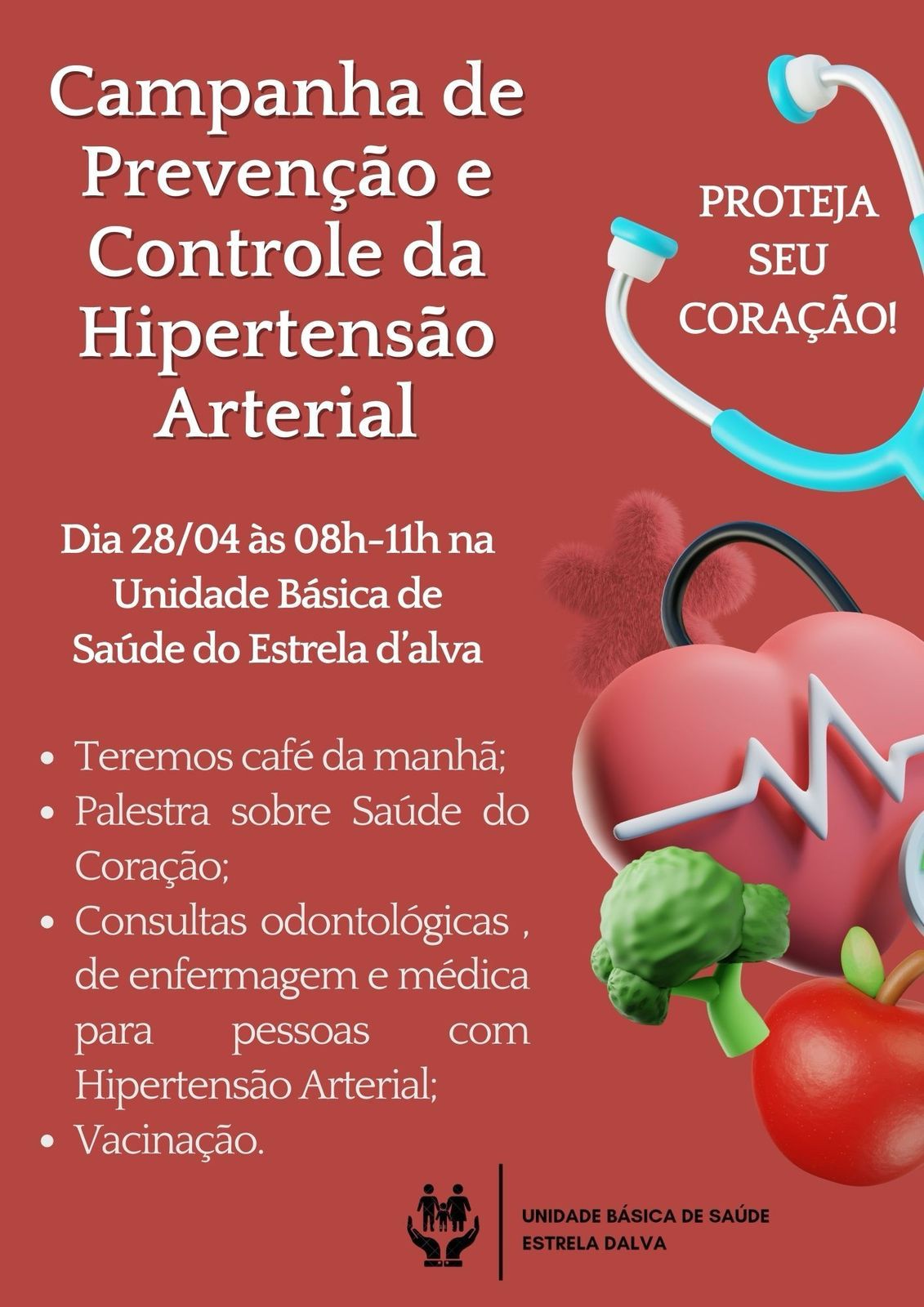 Proteja o Seu Coração: Campanha de Prevenção e Controle da Hipertensão  Arterial na UBS Estrela Dalva | Prefeitura de Jataí